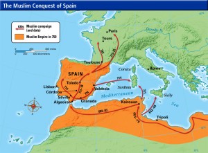 muslim conquest of spain