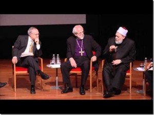 inter-faith meeting between Muslim, Christian and Jewish leaders
