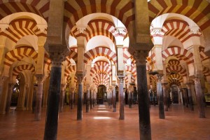Inside Cordoba mosque, Spain