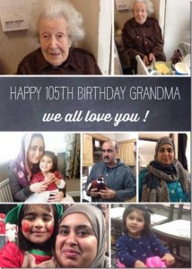 When Lilly began to find life more difficult, her neighbours came every morning to help her to wash and dress herself, and then again in the evening to help her to get to bed.